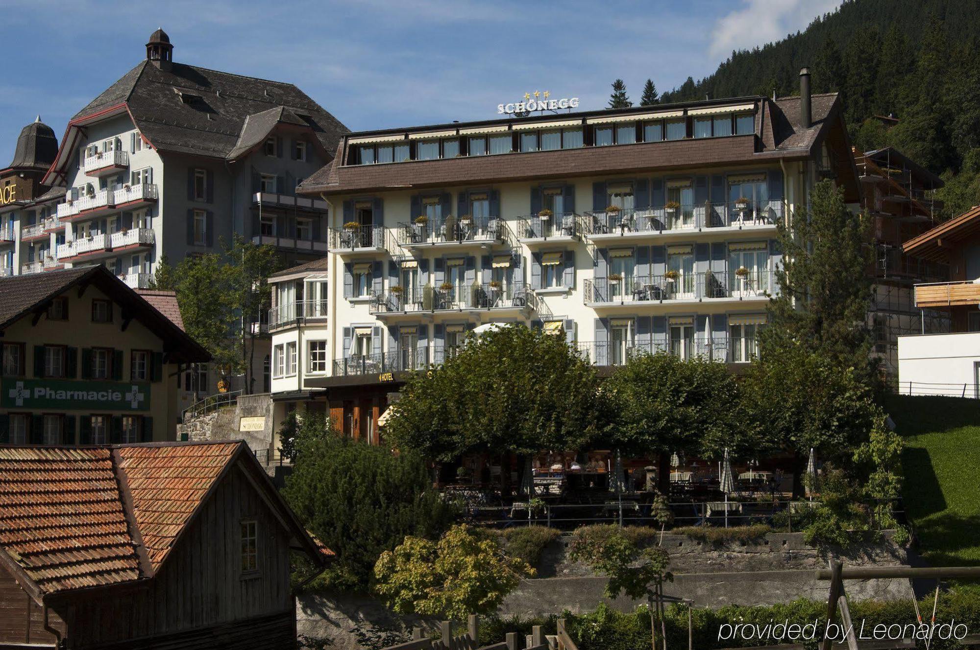 Romantik Hotel Schonegg Wengen Exterior foto